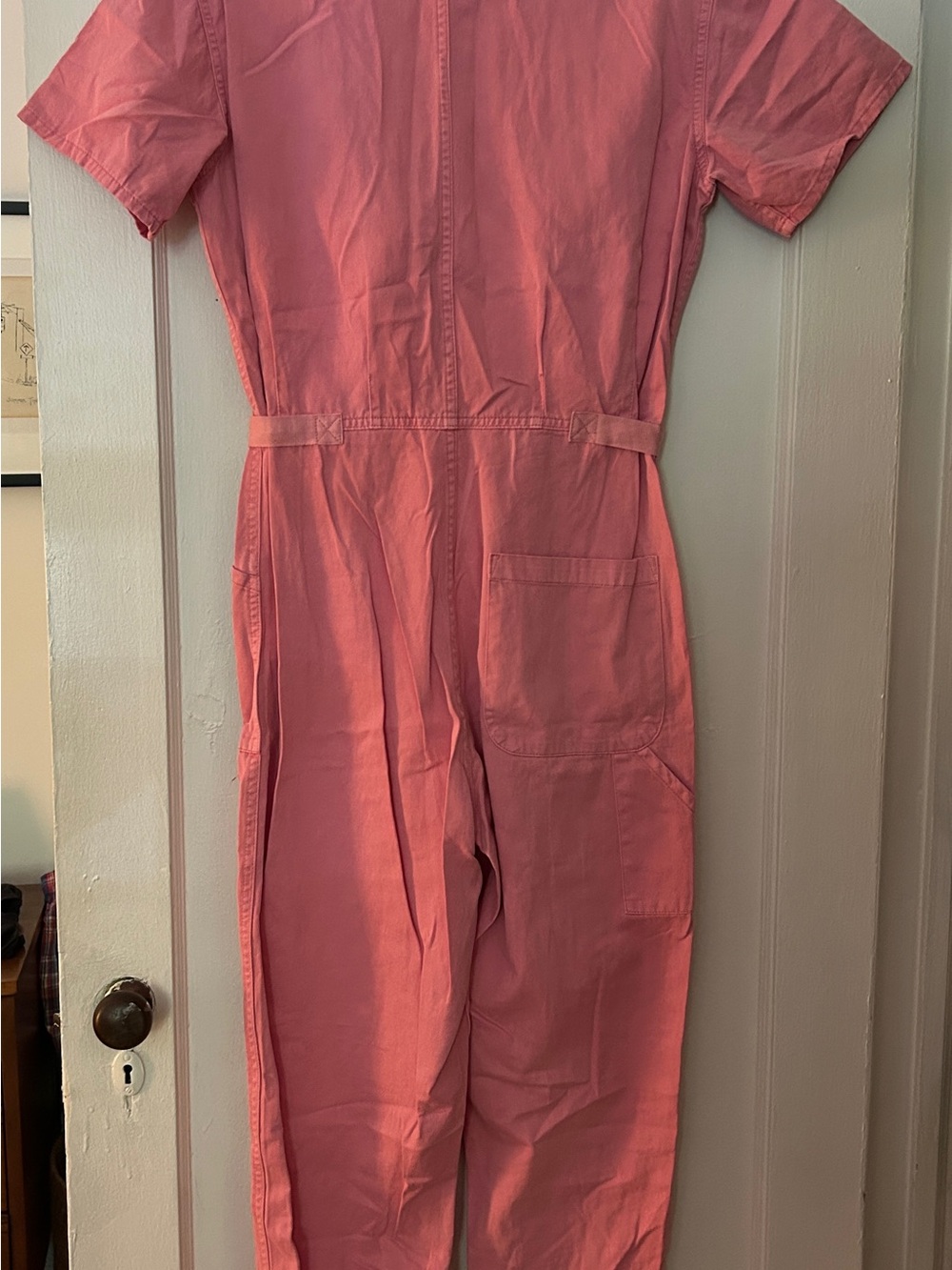pistola Faded Pink Short-Sleeve Utility Jumpsuit - Picture 5 of 7